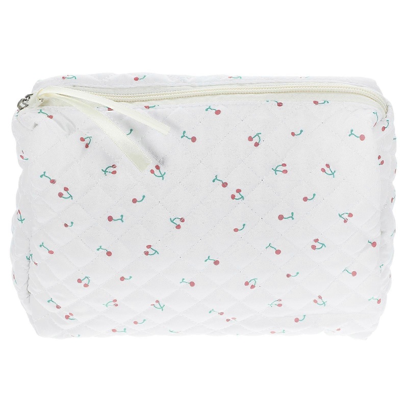 Women Makeup Bag Small Makeup Travel Bag Rectangular 22x20x7cm Cloth For Travel Use Cosmetic Tool Storage 1Set