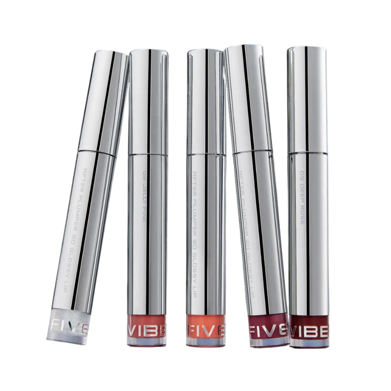FIVE VIBE After Plumper 3D Glossy Lip (4 Colors)