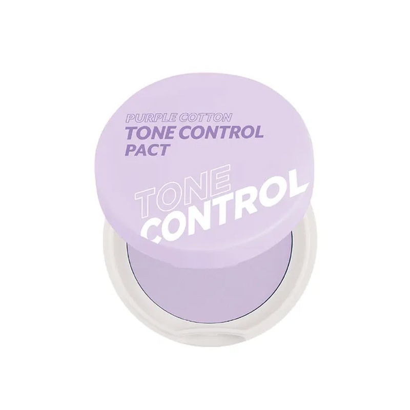 IM MEME Purple Cotton Tone Control Pact 9.5g