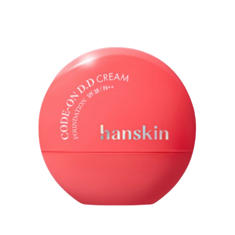 Hanskin Code-On DD Cream Foundation SPF38 PA++ 35ml  5 Colors