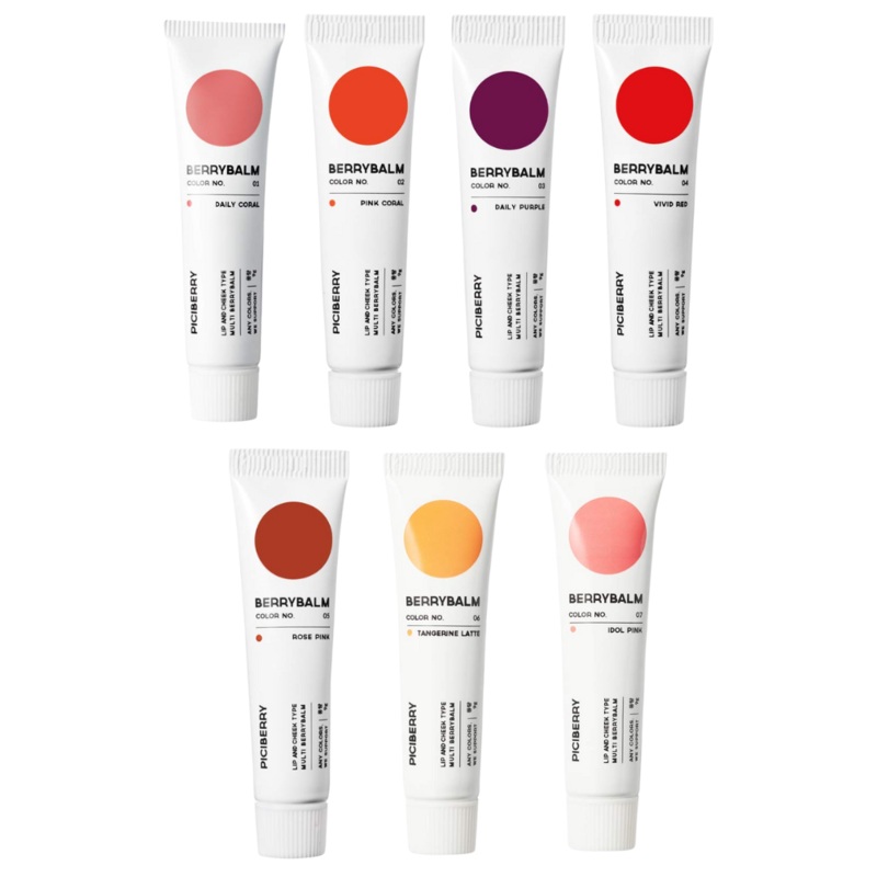 piciberry Berry Balm 9g 7 colors