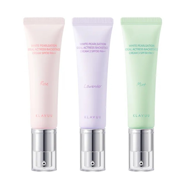 KLAVUU White Pearlsation Ideal Actress Backstage Cream SPF 30 PA++++  30ml – 3 Colors