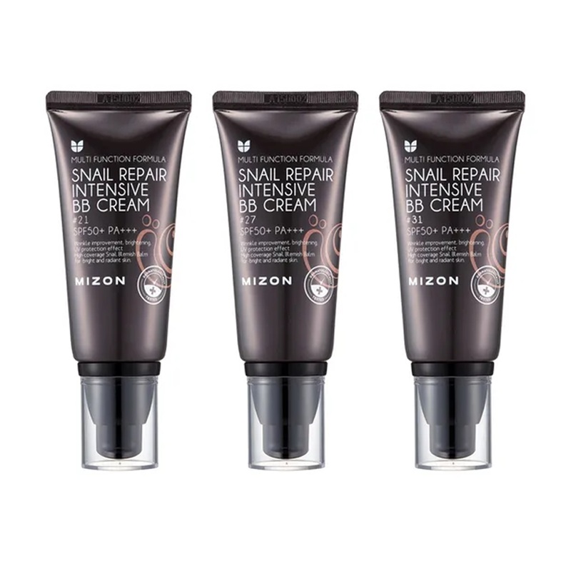 MIZON Snail Repair Intensive BB Cream  SPF50+ PA+++ 50ml  – 4 Colors