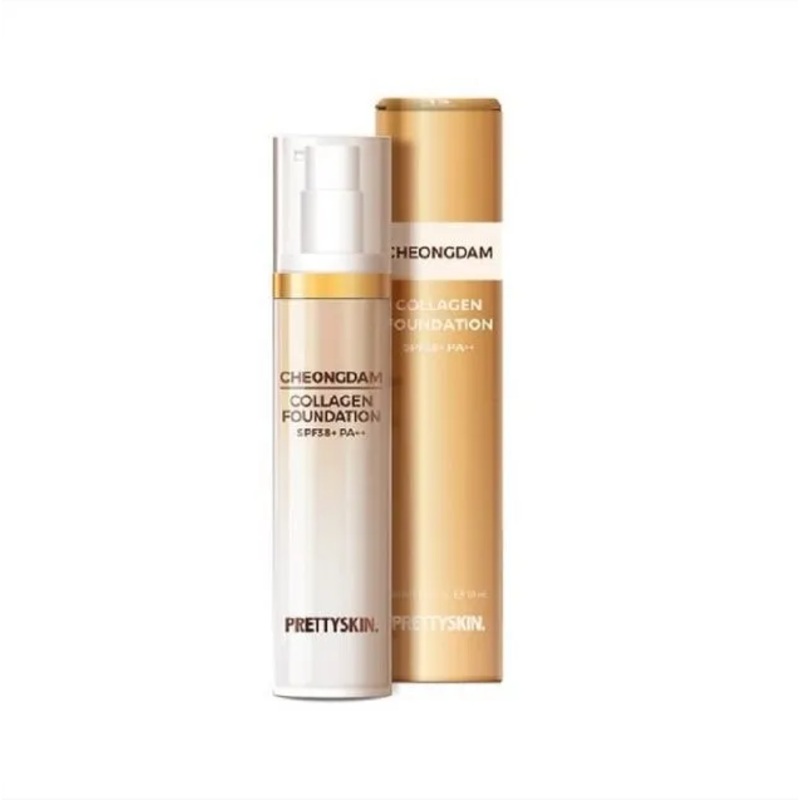 Pretty skin Cheongdam Collagen Foundation 50ml – 3 Colors