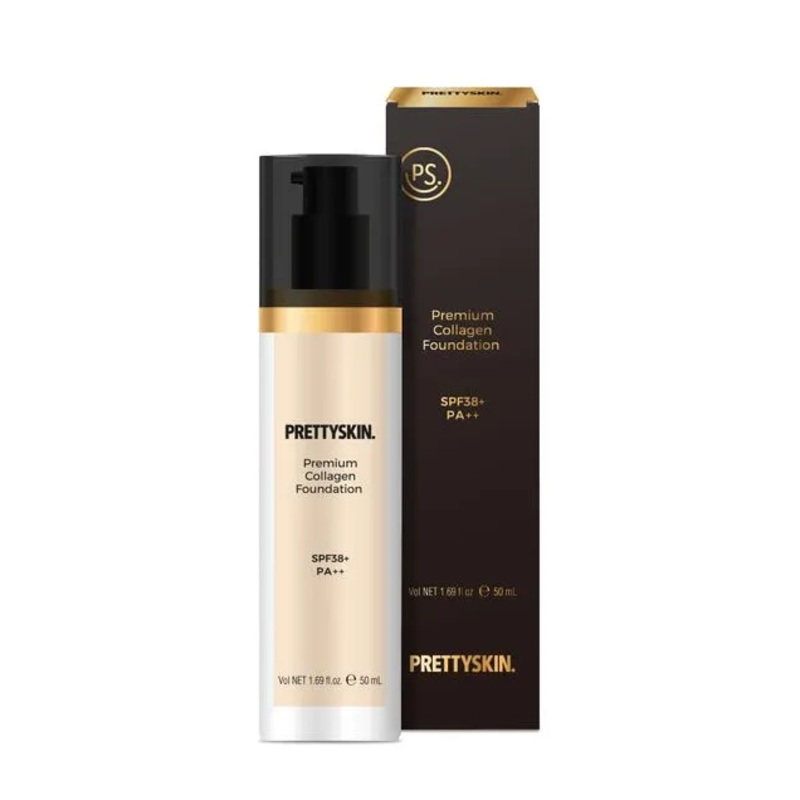 Pretty skin Premium Collagen Foundation 50ml – 3 Colors