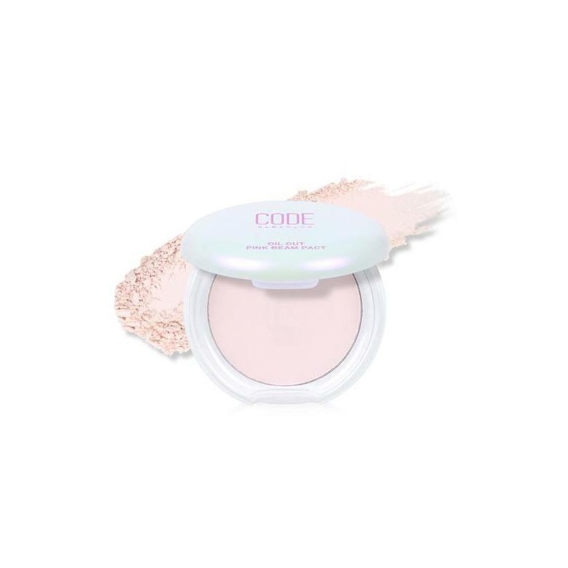 Code Glokolor Oil Cut Pink Beam Pact 8g
